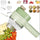 4-in-1 Electric Portable Vegetable Cutter with Brush