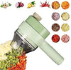 4-in-1 Electric Portable Vegetable Cutter with Brush