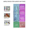 Portable Closet Wardrobe Cube for Hanging Clothes for Books, Toys,(8Box Barbie)