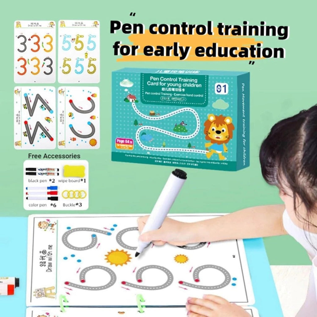 64 Pages Magical Tracing Workbook Set