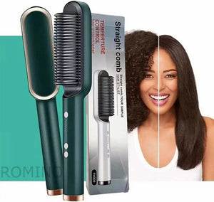 Hair Straightener Comb For Women & Men, Hair Straightener Machine Brush